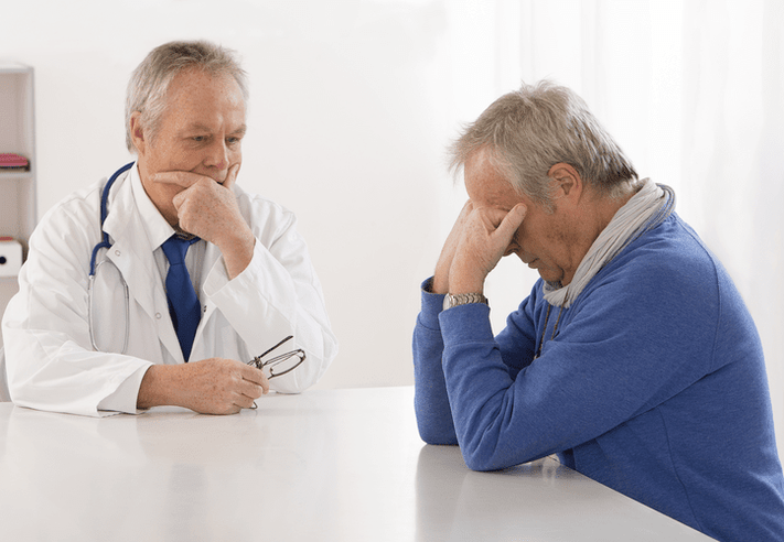 cita médica para a prostatite aguda